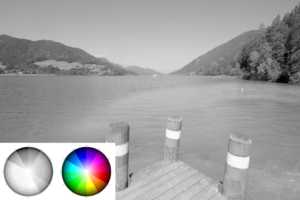 Bildmodus Lab (Farbkanäle gelöscht)