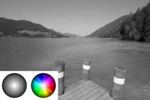 Bild Korrektur verminderte Sättigung